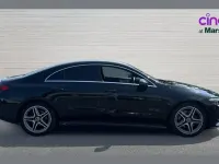 Used Mercedes CLA200 AMG line 161 HP (118 kW) 2019 Black Coupe