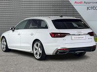 Used Audi A4 S-Line 200 HP (147 kW) 2023 White Estate