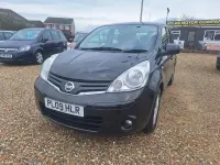 Used Nissan Note Acenta 2009 Black Hatchback