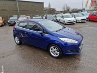 Used Ford Fiesta Zetec 75 HP (55 kW) 2015 Blue Hatchback