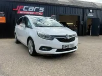 Used Vauxhall Zafira Tourer SRi 2018 White MPV