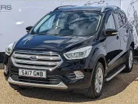 Used Ford Kuga Titanium 182 HP (133 kW) 2017 Black SUV
