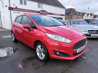 Used Ford Fiesta Zetec 2014 Red Hatchback