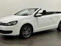 Used VW Golf Cabriolet S 105 HP (77 kW) 2012 White Cabriolet