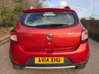 Used Dacia Sandero Ambiance 90 HP (66 kW) 2014 Red Hatchback