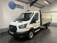 Used Ford Transit S 130 HP (95 kW) 2022 White Cabriolet