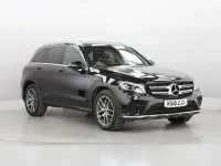 Used Mercedes GLC250 AMG line 204 HP (150 kW) 2018 Black SUV