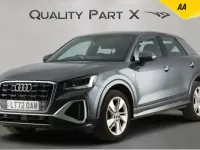 Begagnad Audi Q2 S-Line 2022 Grå SUV