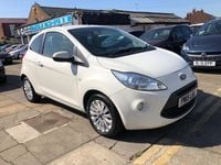 Used Ford Ka Zetec 2015 White Hatchback