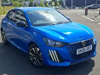 New Peugeot 208 Allure 101 HP (74 kW) 2026 Blue Hatchback
