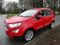 Used Ford Ecosport Titanium 125 HP (91 kW) 2020 Red SUV