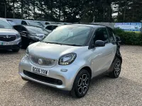 Used Smart ForTwo Coupé Premium 71 HP (52 kW) 2017 Silver Coupe