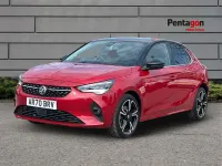 Used Vauxhall Corsa Elite 99 HP (72 kW) 2021 Red Hatchback