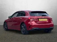 Used Mercedes A250 AMG Line Premium Plus 220 HP (161 kW) 2022 Red Hatchback
