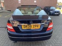 Used Mercedes C220 Elegance 170 HP (125 kW) 2008 Blue Sedan