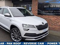 Used Skoda Karoq Scout 4x4 150 HP (110 kW) 2019 White SUV