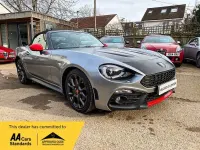 Used Abarth 124 Spider 170 HP (125 kW) 2016 Grey Cabriolet