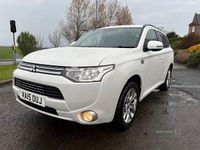 Used Mitsubishi Outlander P-HEV 2015 White Estate