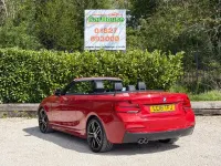 Used BMW 220 M Sport 190 HP (139 kW) 2018 Red Cabriolet