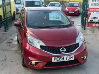 Begagnad Nissan Note S 98 HK (72 kW) 2014 Röd Halvkombi