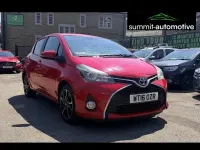 Used Toyota Yaris Design 99 HP (72 kW) 2016 Red Hatchback