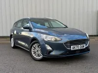 Used Ford Focus Titanium 120 HP (88 kW) 2020 Blue Estate