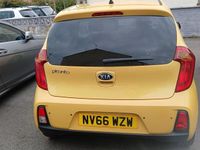 Second-hand Kia Picanto 65 CP (47 kW) 2017 Galben Hatchback