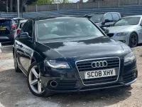 Used Audi A4 S-Line 2008 Black Sedan