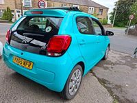 Used Citroën C1 Feel 68 HP (50 kW) 2015 Blue Hatchback