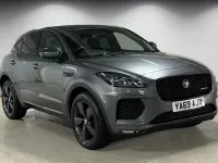 Used Jaguar E-Pace Chequered Flag 180 HP (132 kW) 2019 Exterior paint  corris grey SUV