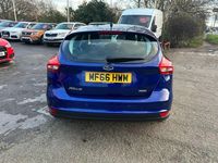 Used Ford Focus Titanium 125 HP (91 kW) 2016 Blue Hatchback