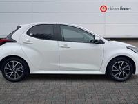 Used Toyota Yaris Hybrid Design 2021 White Hatchback