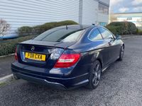 Used Mercedes C250 AMG 2011 Blue Coupe