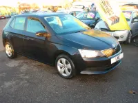 Used Skoda Fabia SE 90 HP (66 kW) 2015 Black Hatchback