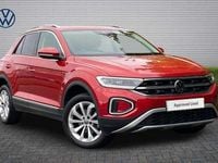 Used VW T-Roc Style 150 HP (110 kW) 2023 Red SUV