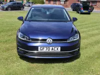 Used VW Golf VII Edition 150 HP (110 kW) 2020 Blue Hatchback