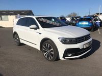 Used VW Tiguan R-line 190 HP (139 kW) 2018 White SUV