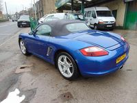 Used Porsche Boxster 245 HP (180 kW) 2007 Blue Cabriolet