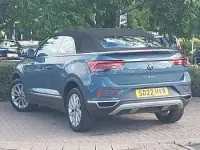 Used VW T-Roc Style 110 HP (80 kW) 2022 Blue SUV