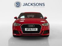 Used Audi A3 S-Line 150 HP (110 kW) 2018 Red Sedan