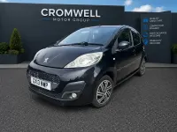 Used Peugeot 107 Active 68 HP (50 kW) 2013 Black Hatchback