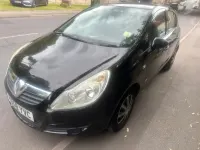 Used Vauxhall Corsa 2008 Black Hatchback