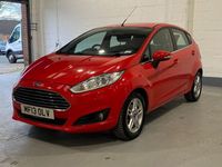Used Ford Fiesta Zetec 2013 Red Hatchback