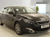 Used Peugeot 308 SW Allure 120 HP (88 kW) 2015 Black Estate