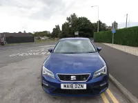 Used Seat Leon FR 150 HP (110 kW) 2018 Blue Hatchback