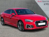 Used Audi A5 S-Line 147 HP (108 kW) 2024 Red Hatchback