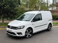 Used VW Caddy Highline 102 HP (75 kW) 2019 White MPV