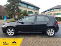 Begagnad VW Golf VII Match 2015 Svart Halvkombi