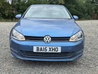 Used VW Golf VII 2015 Blue Hatchback