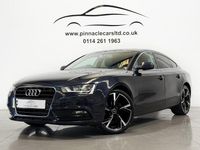Used Audi A5 Sportback Black Edition 177 HP (130 kW) 2014 Blue Hatchback